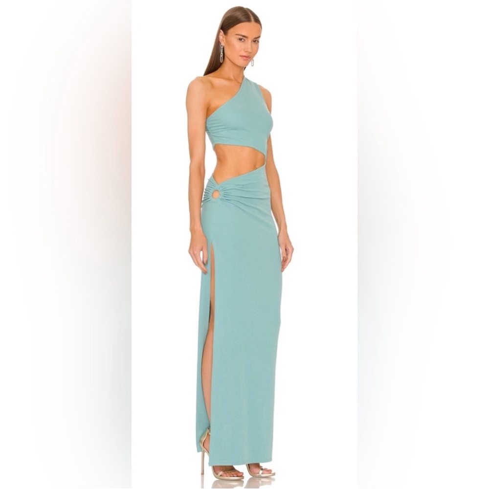 MICHAEL COSTELLO × REVOLVE Decker Maxi Dress in Teal